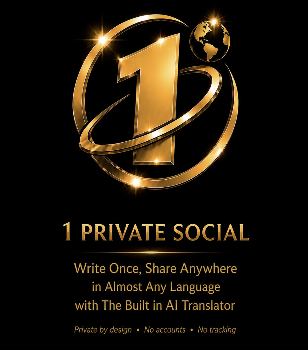 1 Private Social splash screen