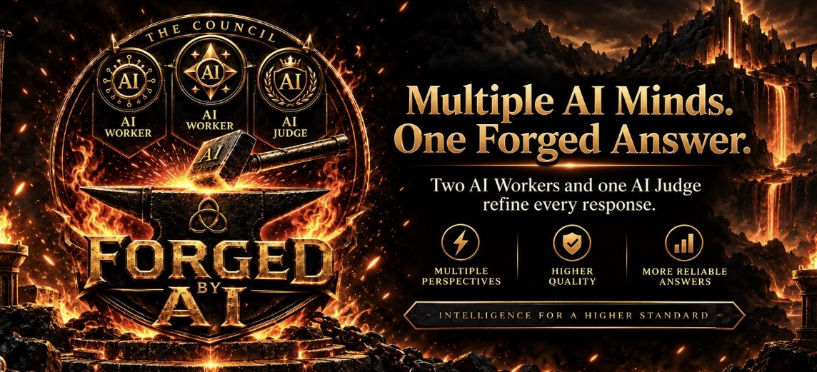 Forged By AI: Multiple AI minds, one forged answer